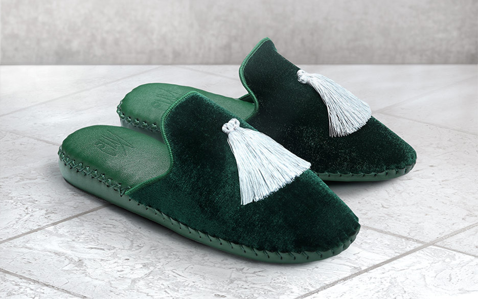 Signature Velvet Slippers